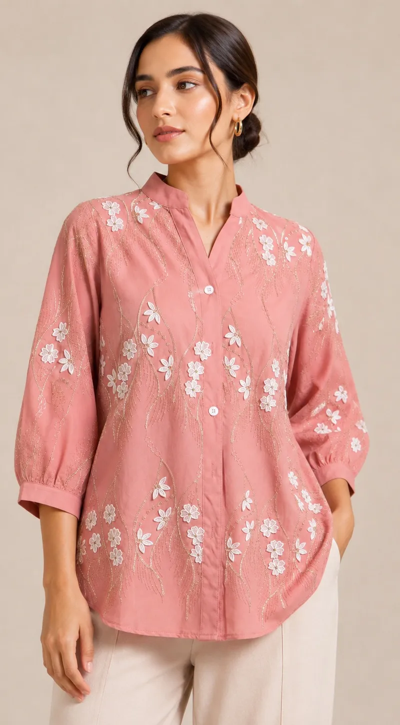 Pink shirt