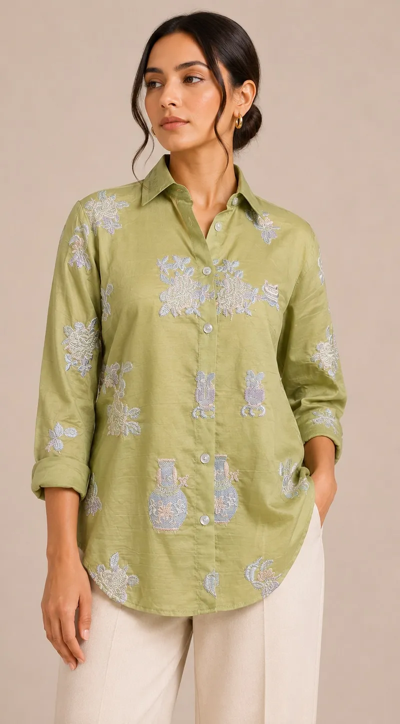 Embroidery shirt