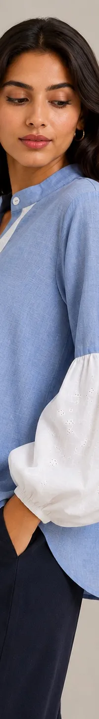 Puff sleeve shirt — view 2 of 2