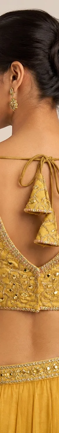 Yellow mirror work — view 2 of 2