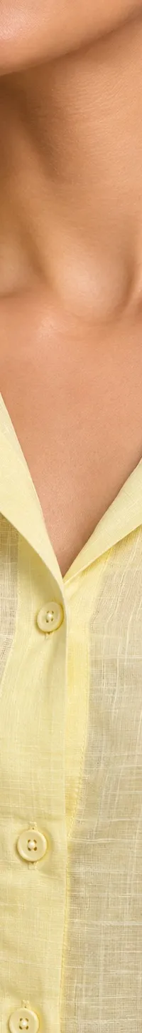 Yellow bead — view 2 of 2