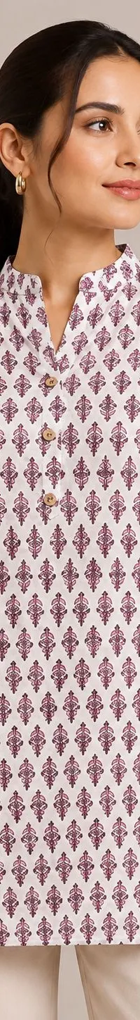 printed short kurti — view 1 of 2