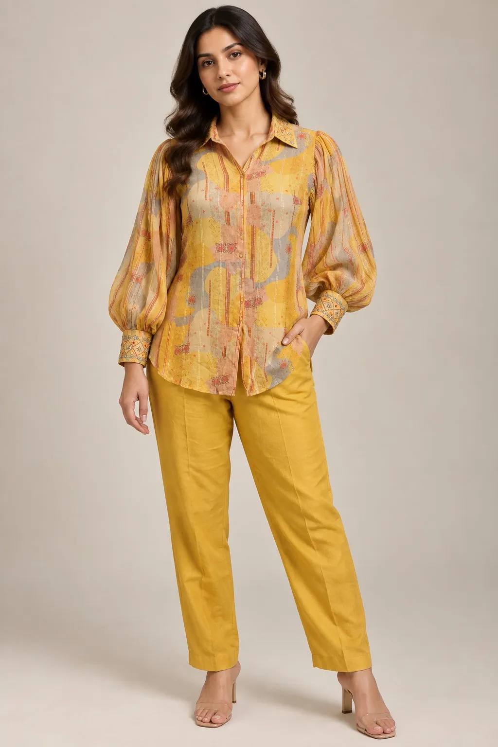Yellow3 peice