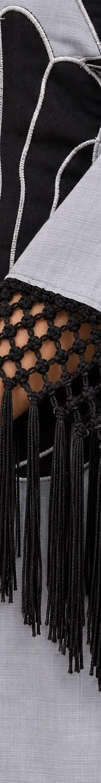 Fringe sleeve — view 2 of 2
