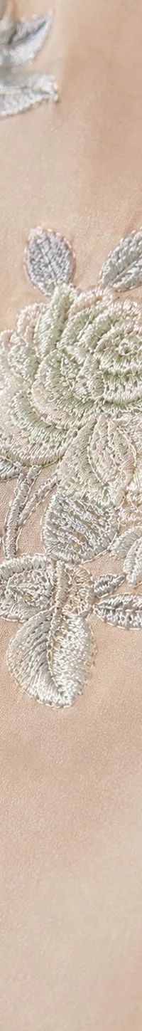 peach  embroidered shirt — view 2 of 2