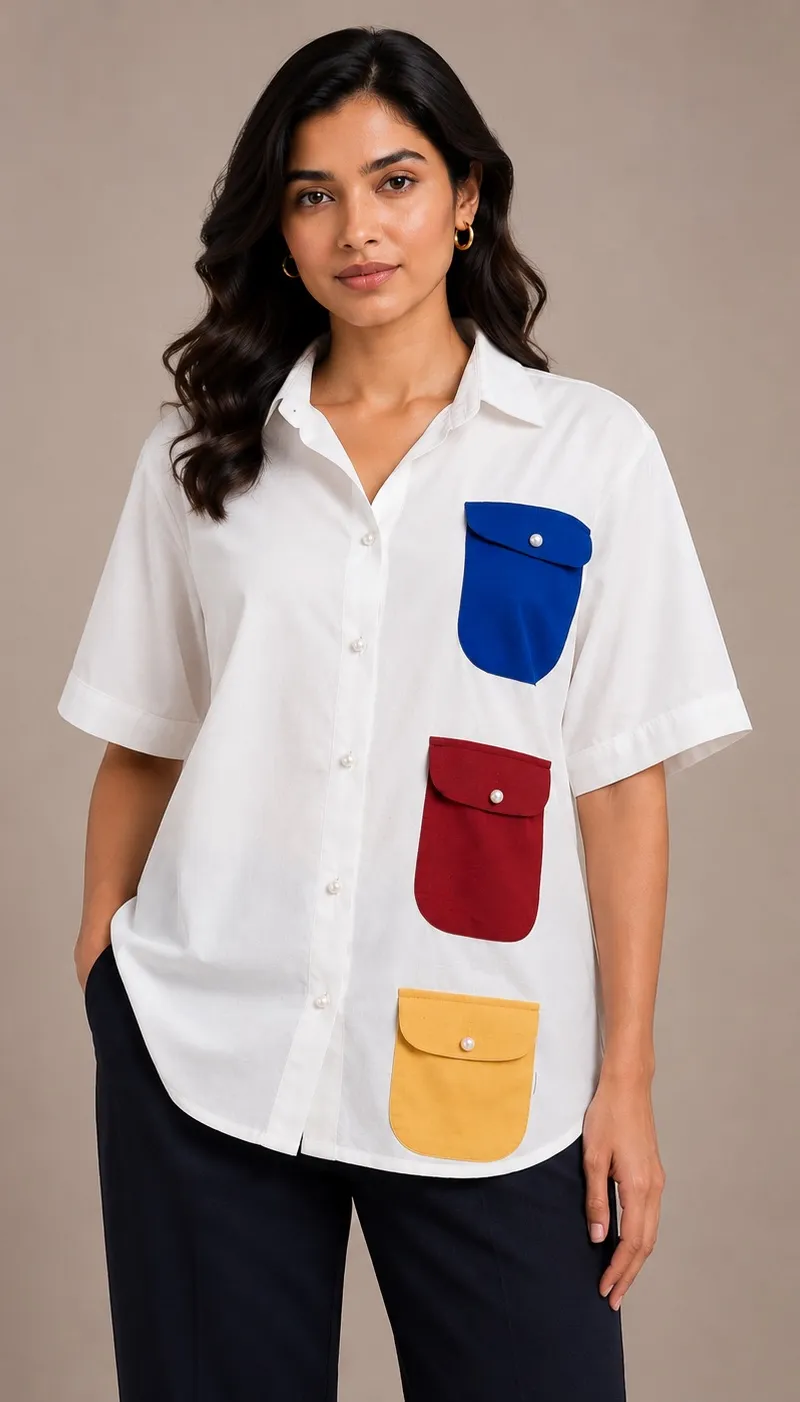 Triple pocket shirt