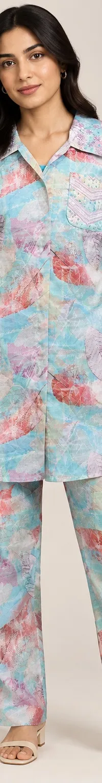 Blue bead — view 1 of 2