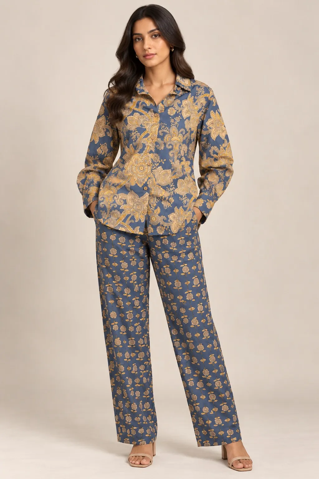 Paisley printed