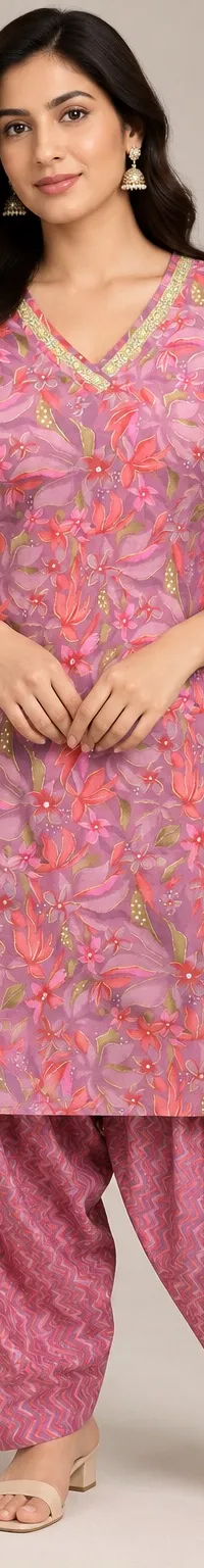 Printed salwar — view 1 of 2